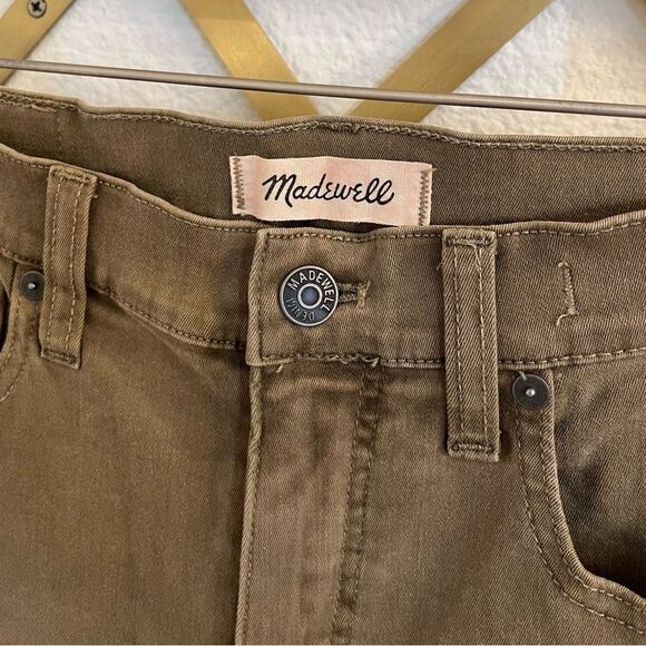 Madewell 9” High Riser Skinny Skinny Tundra Garment-Dyed Edition 26 - Picture 6 of 9